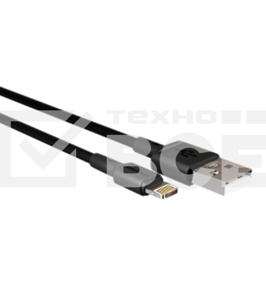 Сетевое зарядное устройство MORE CHOICE (4610196409875) NC11i 2USB 2.4A для Lightning 8-pin черный