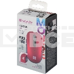 Мышь беспроводная Defender Gassa MM-105 красный, 1600 dpi, радиоканал, USB, кнопки - 6, фото2