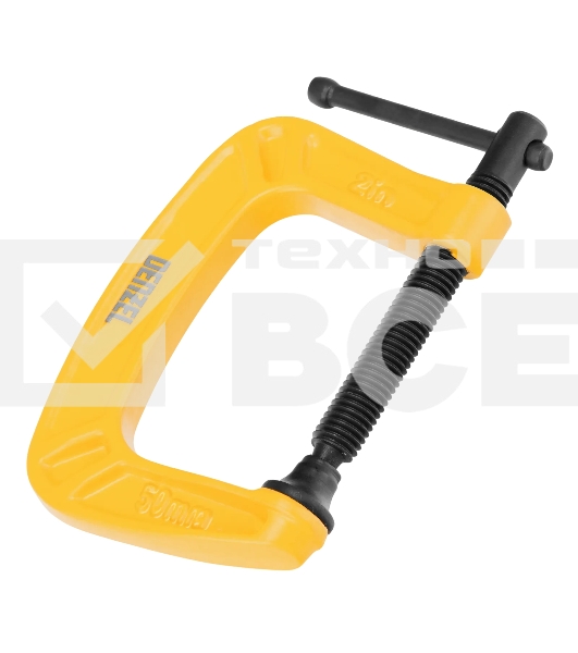 Струбцина Denzel G-образная, усиленная, 50 мм