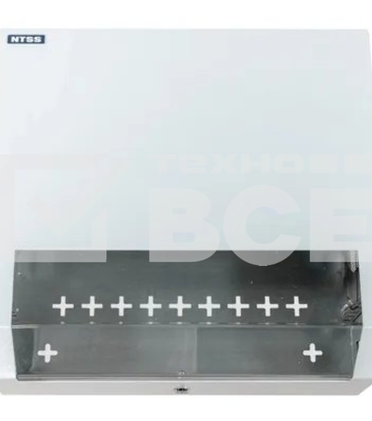 Шкаф коммутационный NTSS (NTSS-SOHO5U) настенный 5U 520x140 мм пер. дв. стекл несъемн. бок. пан. 80 кг белый IP20