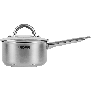 Ковш Rondell Point RDS-1309 1.4 л. d=16 см (с крышкой) стальной