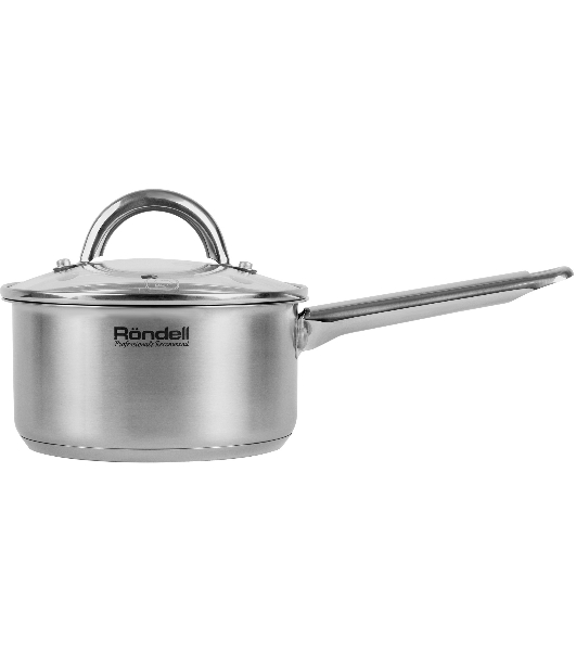 Ковш Rondell Point RDS-1309 1.4 л. d=16 см (с крышкой) стальной