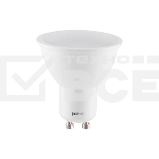 Лампа светодиодная JazzWay PLED-SP 9Вт 5000К холодный белый GU10 720лм 230В