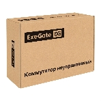 Коммутатор неуправляемый ExeGate EDES-1010D.8PoE-96W (10-портовый UTP 10/100 Base-Tx: 8 портов IEEE 802.3af (PoE), мощность PoE: 25W, суммарно 96W, 2 порта RJ45 uplink, настенный/настольный, металлический корпус), фото4