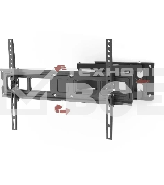 Кронштейн для телевизора Hama 00220831 черный 32'-84' макс.50кг настенный поворотно-выдвижной и наклонный