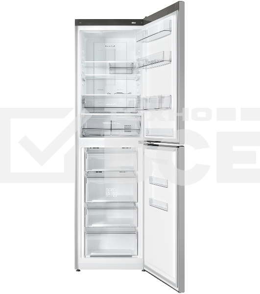 Холодильник Atlant ХМ-4625-189-ND серебристый двухкамерный 211/125л морозилка снизу, No Frost