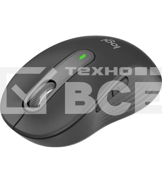 Мышь Logitech M650 L черный оптическая 4000dpi беспров. BT/Radio USB (910-006350)