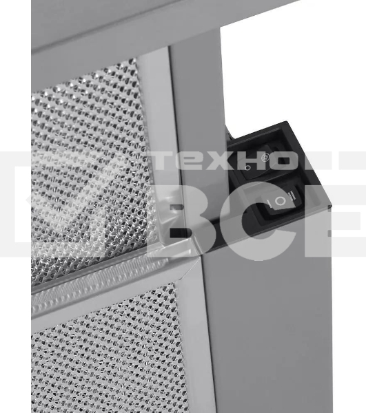 Вытяжка встраиваемая Maunfeld VS Light 50 нержавеющая сталь, 50 см, 520 куб. м/ч, 56 дБ