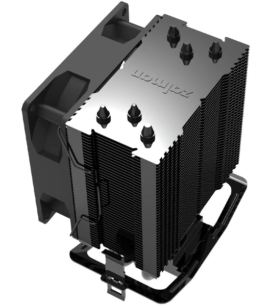 Кулер ZALMAN CNPS4X BLACK, 92мм FAN, 3 HEAT PIPES, 4-PIN PWM, 800-2000 RPM, 29DBA, HYDRO BEARING, LGA1700/1200/115x, AM5/AM4/AM3