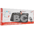 Комплект клавиатура+мышь Genius Smart KM-200 проводной, USB, 1000 DPI, чёрный, фото2