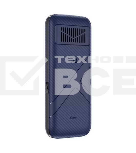 Мобильный телефон BQ 1860 Gem темно-синий (без СЗУ в комплекте)