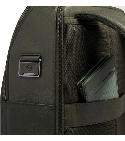 Рюкзак мужской Piquadro Modus CA4818MOS/VEVE оливковый кожа