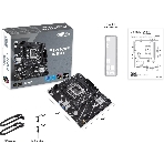 Материнская плата ASUS PRIME B760M-F, LGA 1700, Intel B760, 2xDDR5, 4xSATA, 2xM.2, 1xPCIe 4.0 x16, 1xPCIe 3.0 x1, 1xHDMI, 1x1Gb LAN, 4xUSB-A 5Gbps, 2xUSB-A 2.0, 7.1, mATX, фото 1