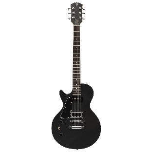 Электрогитара STAGG SEL-HB90 LH BLK 6-ти струнная, леворукая, корпус массив красного дерева, гриф красное дерево, накладка палисандр, 22 лада, звукосниматели 1х P90, 1х хамбакер, регуляторы 1x громкости, 1x тона, 3-х поз. переключатель, цвет черный