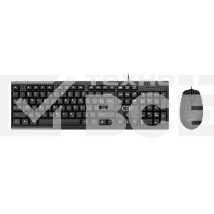 Комплект (клавиатура+мышь) CBR KB SET 711 Carbon