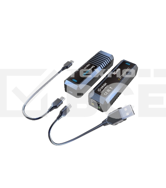 Конвертер Infobit [iTrans DU-TR-22C] (приемник/передатчик) Dante - USB Аудио 2 -канальный, порт USB-C.1xRJ45(Dante). Питание PoE.