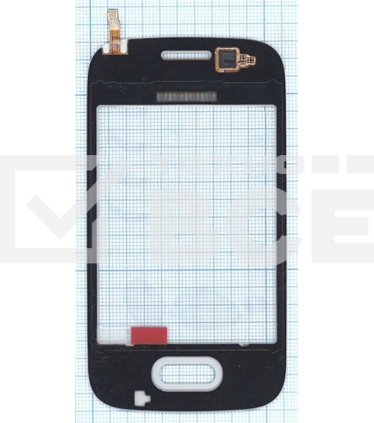 Сенсорное стекло (тачскрин) для Samsung Galaxy Pocket 2 SM-G110, белое