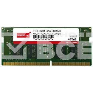 Оперативная память Innodisk M4S0-4GSSNCEM, DDR4, 4GB (1x4 GB), 3200 MHz, CL32, SO-DIMM