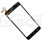 Сенсорное стекло (тачскрин) для Prestigio Muze C3 MultiPhone 3504, черное, фото2
