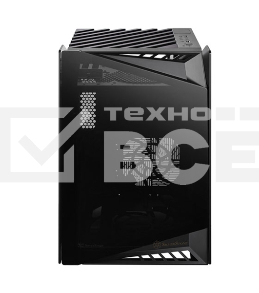 Компьютерный корпус SilverStone SST-LD03B-AF TO-LD03-BK-GLASS AND AIR FLOW VENT-SST  (810256)