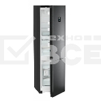 Холодильник Liebherr CNBDC 573I-22 001 черная нержавеющая сталь двухкамерный 266/94л морозилка снизу, фото7