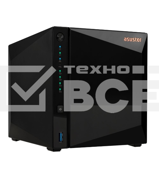 Сетевой накопитель ASUSTOR AS3304T V2/ASUSTOR/4/BAY/EU/2GD4 