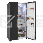 Холодильник Nordfrost RFS 525DX NFXd inverter темная нержавеющая сталь двухкамерный 283/183л морозилка сбоку, No Frost, Side-by-Side, фото3
