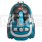 Пылесос JVC JH-VC401 бирюзовый/серый, 320/1800 Вт, уборка сухая, пылесборник контейнер 2,5 л., фото3