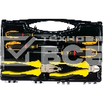 Набор слесарно-монтажного инструмента STAYER 'PROFI' ULTRA (2202-H6): 4 отвертки, плоскогубцы и бокорезы, 6 предмета, фото3