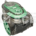 Пылесос Delta DL-0854 черный/зеленый, 300/2400 Вт, уборка сухая, пылесборник контейнер, 4 л, фото5