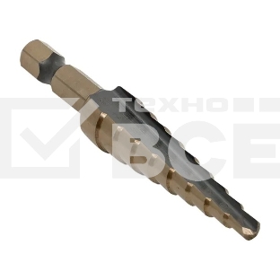 Сверло ступенчатое ST-4-12/1 HSS (9 ступ.)