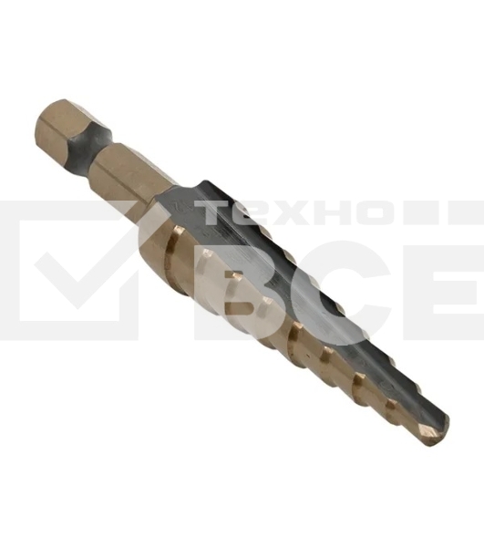 Сверло ступенчатое ST-4-12/1 HSS (9 ступ.)