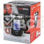 Чайник электрический Starwind SKG1053 1.7 л, 1800 Вт, черный, фото4
