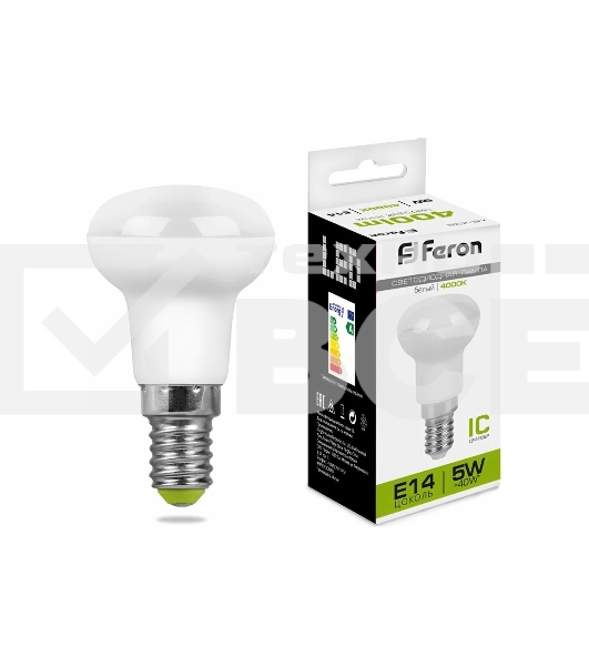 Лампа светодиодная Feron LB-439 (25517) E14 5W 4000K