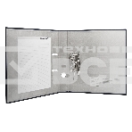 Папка-регистратор Silwerhof 1890079 A4 50мм, ПВХ/бумага черный, без окантовки, сборная, сменный карман на корешке, фото3