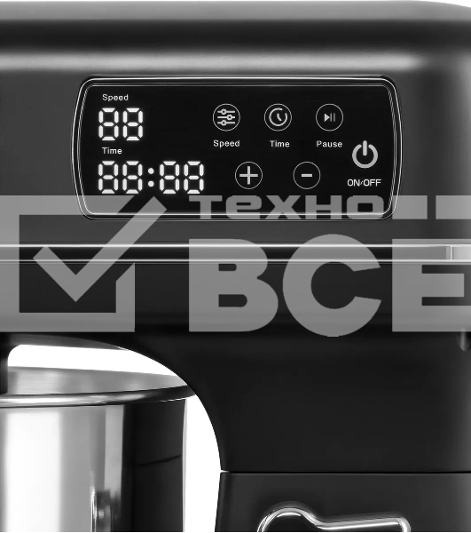 Миксер планетарный Vitek VT-PM0770 1100 Вт черный