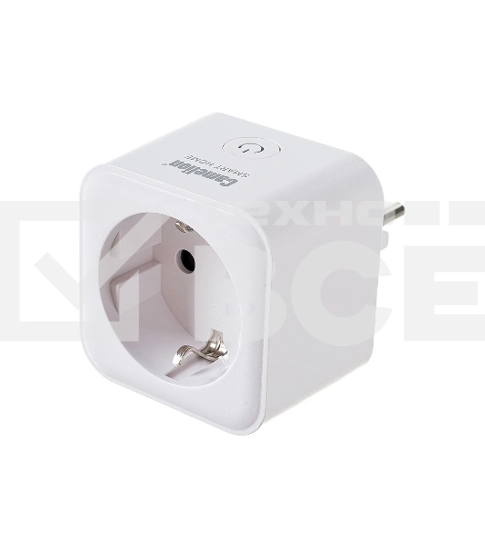 Умная розетка Camelion BNS/SH-1/16A/WIFI (Розетка одинарная 16A 3680В, WiFi+ Счетчик+Контроль)