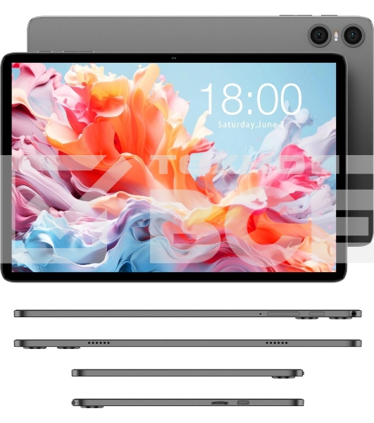 Планшет Teclast P30T Case 10.1', 4Gb, 128Gb, Wi-Fi, Android 14, серый