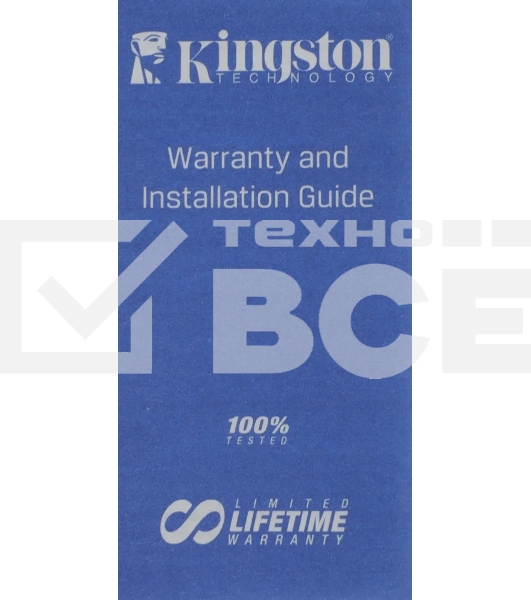 Оперативная память Kingston 16GB 3200MHz DDR4 DIMM Non-ECC CL22 2Rx8 (Select Regions ONLY)