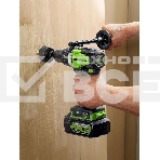 Дрель-шуруповерт аккумуляторная Greenworks GD24DD140 24V, 70/140Нм,Anti-kickback,2х4Ач,ЗУ,кор 3707607CUD, фото7