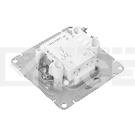 Механизм выключателя EKF UP1-SWA-24 Эпика двухклавишный, с подсветкой, алюминий, фото8