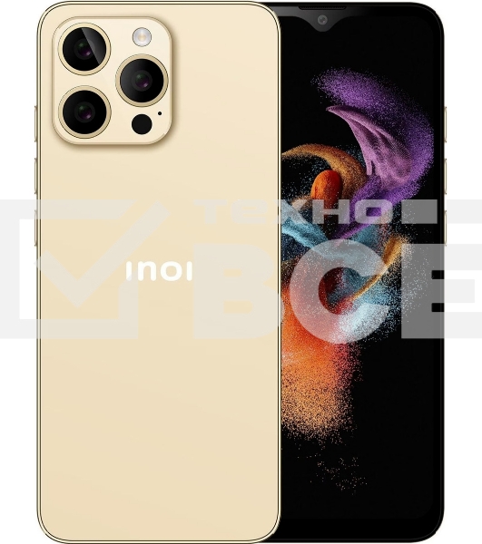 Смартфон INOI Note 13s, 8/256Gb, золотой