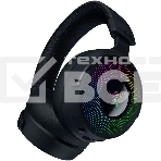 Гарнитура Razer Kraken V4 Pro чёрный, беспроводная + проводная, радиоканал, до 45 ч, подсветка, фото8