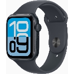 Смарт-часы Apple Watch SE 3 2025 A3325 44мм OLED корп.темная ночь Sport Band рем.темная ночь разм.брасл.:S/M (MEHN4J/A), фото 1