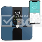 Весы напольные электронные Kitfort КТ-816 макс.180кг темно-синий/черный, фото5