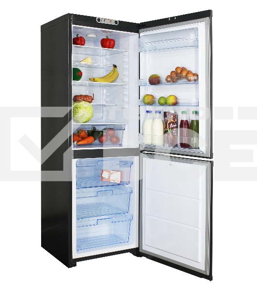 Холодильник ОРСК 173 G графит двухкамерный 200/120л морозилка снизу