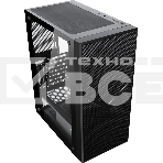 Компьютерный корпус Accord 3501 черный без БП ATX 2xUSB 2.0 1xUSB 3.0 1xUSB3.1 audio bott PSU, фото8