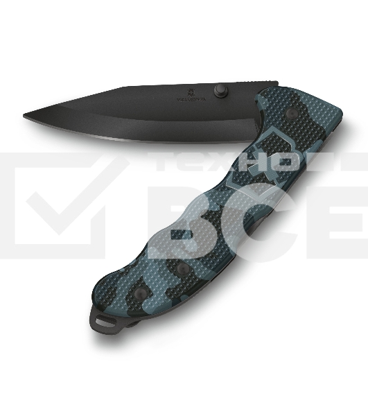 Нож перочинный Victorinox Evoke BSH Alox Navy (0.9425.DS222) 136мм 4функц. синий камуфляж подар.коробка