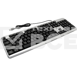 Клавиатура ExeGate LY-401 (EX264086RUS) проводная, USB, серебристый