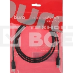 Кабель Buro BU-TYPE-C3.2-4KVID-1.5M 1.5м черный, фото3